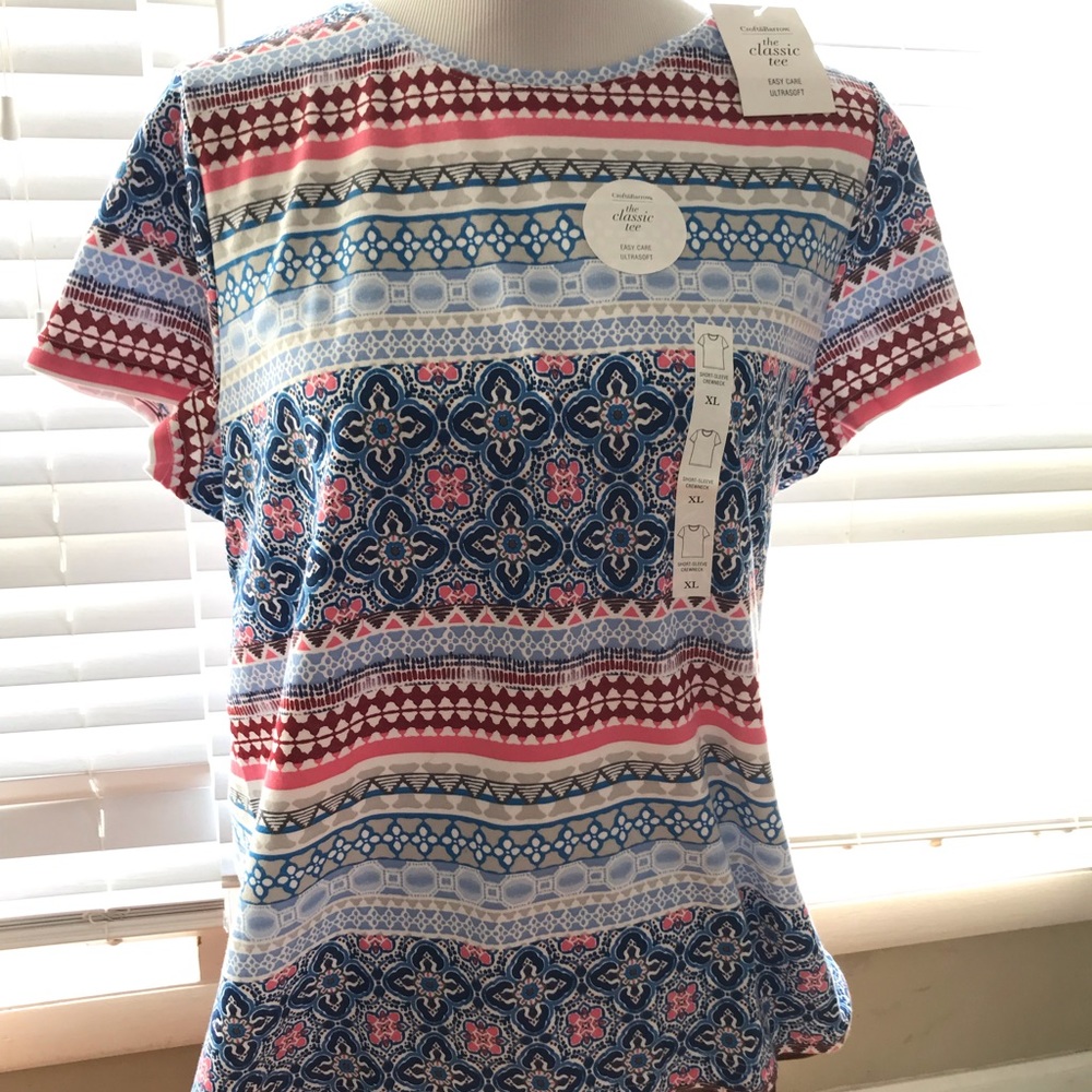 Multi print tee